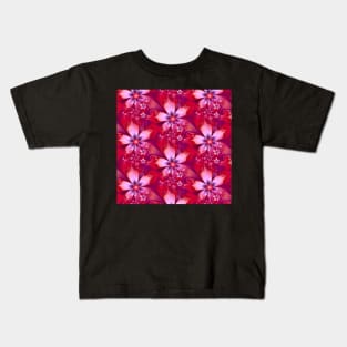 Strawberry Flowers Kids T-Shirt